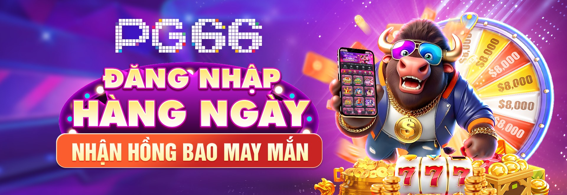 banner pg66 thưởng đăng nhập